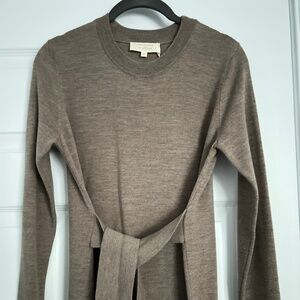 Sezane Piana Dress Light Beige - Size XS